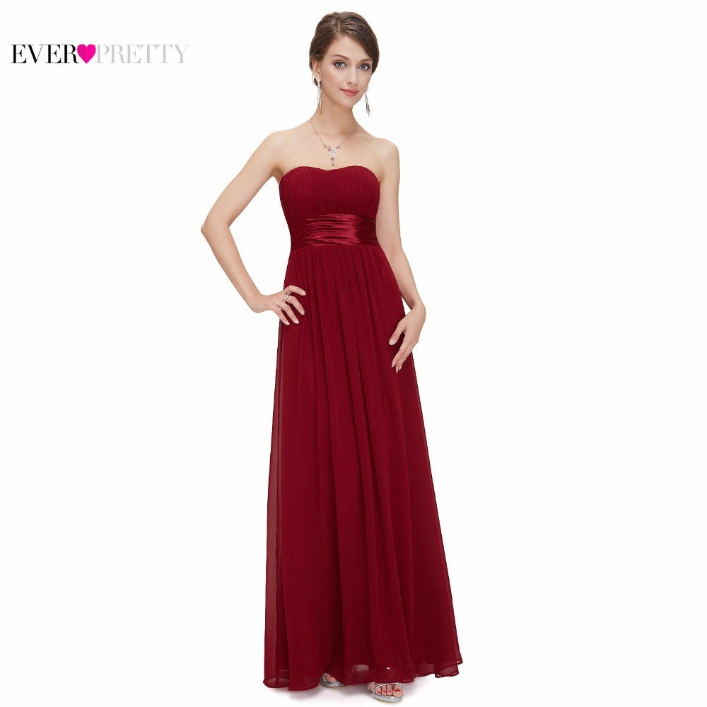 Burgundy Bridesmaids Dresses Ever